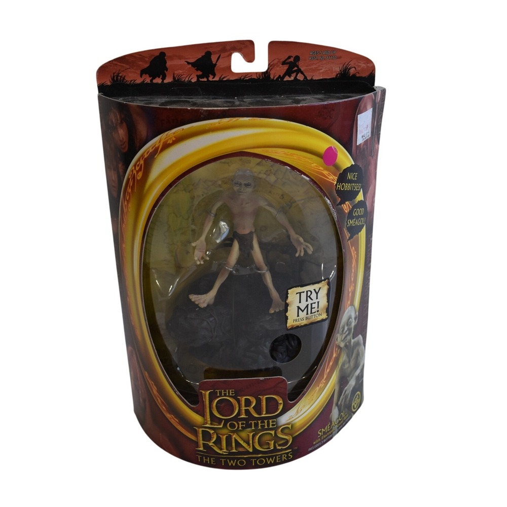 Toy Biz Lord of the Rings Smeagol Figure New in Package Talks